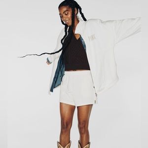 - RARE VS Pink fleece zip up sweater(read description please)